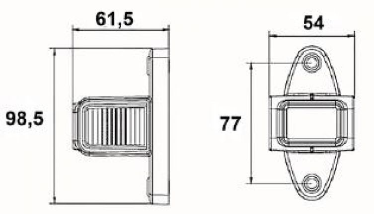 Superpoint 4 LED 12V/24V - 420312.001 - Piloto lateral de galibo