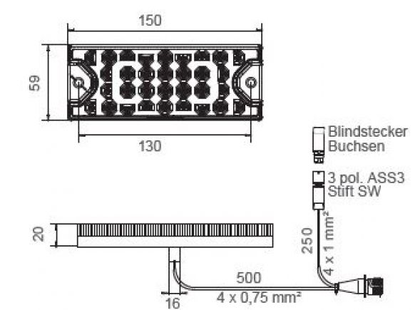 MiniLED 2 12V/24V - 420637.001 - Luces traseras