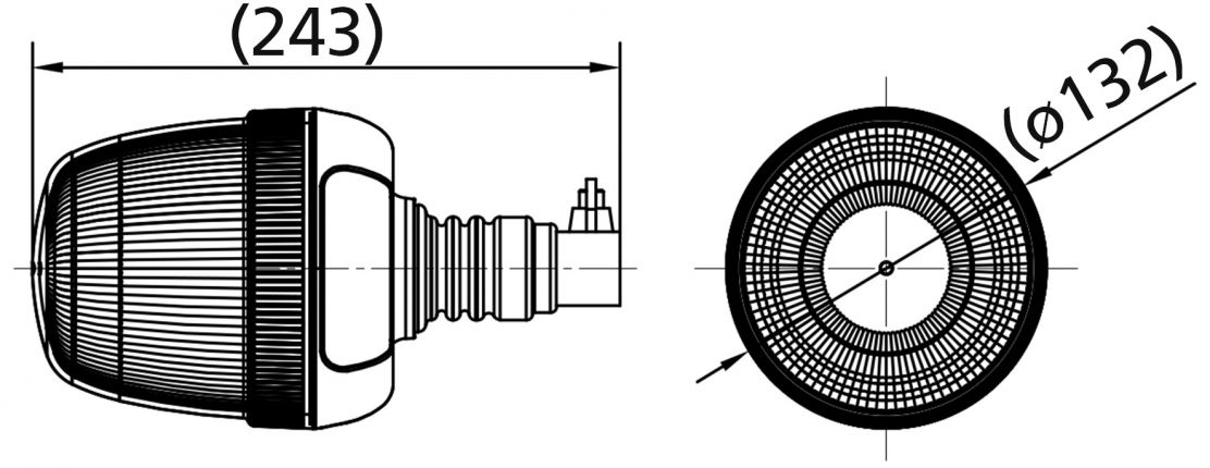 Faro giratorio en alto - 421457.001 - Balizas