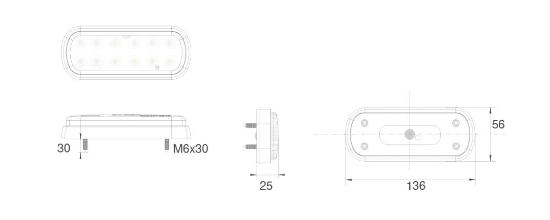 Luz intermitente LED