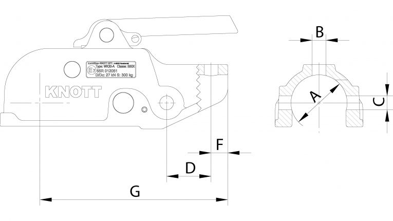 Acoplamiento de bola de remolque