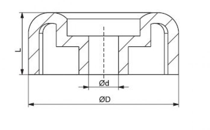 Tapa final 3" - 6X1067.001 - Remolque de barco