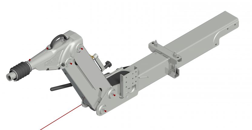 Dispositivo de sobrecarga tubo altura ajustable  - 706914.367 - Dispositivo de inercia