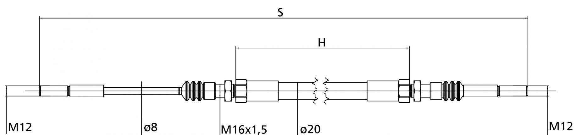 Cable de tracción (2600/2970) - 980000.09 - Cables