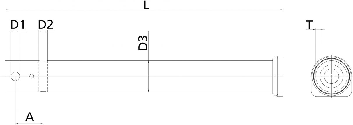 barra de tiro - 98857593 - Biela de remolque